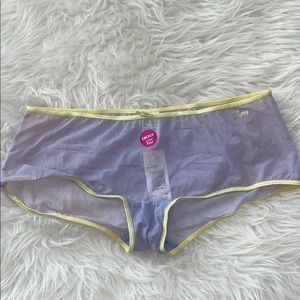 DKNY Lowrise Purple/Yellow Underwear Size L